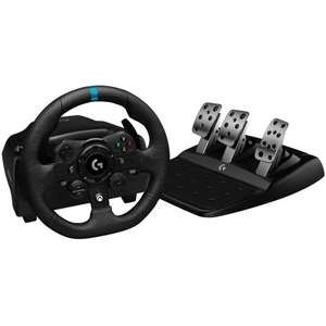 הגה מרוצים עם דוושות Logitech G923 Trueforce לאקסבוקס ONE ולמחשב PC