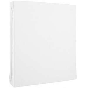 סדין ג'רסי 100% כותנה למיטה בגודל 200x220 ס''מ מבית Vardinon - לבן