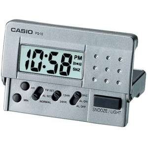 שעון מעורר דיגיטלי Casio PQ-10D-8RDF - צבע אפור