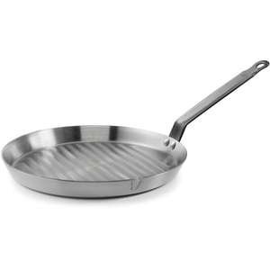 🍳 מחבת גריל ברזל טבעי 26 ס"מ Lacor Ferrum