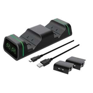 עמדת טעינה וסללות נטענות לבקרי משחק Dragon Dual Charging Dock For XBOX Series/ONE S/X