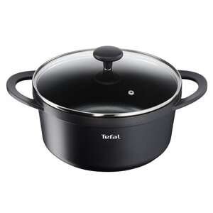 סיר 24 ס"מ 4.5 ליטר Tefal Trattoria שחור