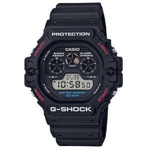 שעון יד דיגיטלי לגברים רצועת סיליקון Casio G-Shock DW-5900-1DR - צבע שחור
