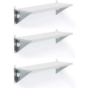 סט 3 מדפים מדף למחסן תואם לדגמים Rubicon ו- SkyLight מבית Palram - גודל מדף 83x30 ס''מ