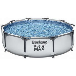 בריכה עגולה 305X76 ס''מ Bestway STEEL PRO MAX