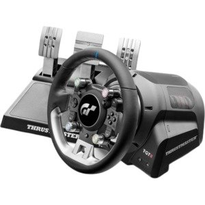 הגה מירוצים עם דוושות מהדורת Thrustmaster T-GTII Gran Turismo למחשב ול- PS4/PS5