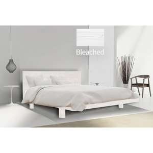 🛏️ מיטה וחצי 120x190 דגם 5013 עץ מלא + מזרן Olympia מולבן