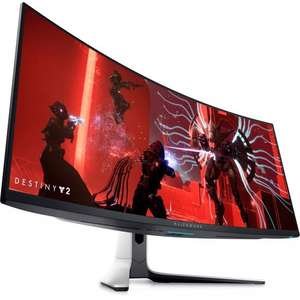 מסך מחשב גיימינג קעור Dell Alienware AW3423DW UWQHD QD-OLED 34.18'' G-SYNC ULTIMATE