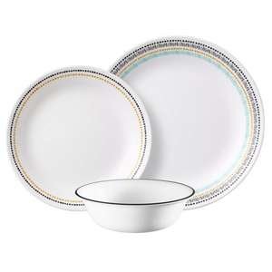 סט צלחות 12 חלקים ל-4 סועדים Corelle Paloma