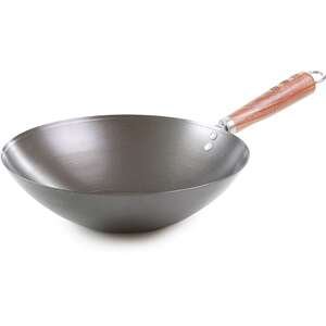 🍳 ווק 26 ס"מ Arcosteel ידית עץ