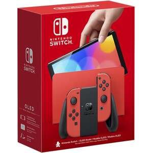 קונסולת משחק Nintendo Switch OLED 64GB - מהדורת Mario Red Edition - שנתיים אחריות