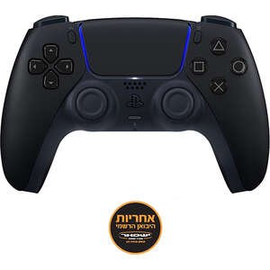 בקר משחק אלחוטי Sony PlayStation DualSense V2 PS5 - צבע Midnight Black - אחריות יבואן רשמי ישפאר