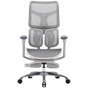 💼 כסא מנהלים Sihoo S100 אפור בהיר + הדום