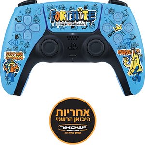 בקר משחק אלחוטי Sony PlayStation DualSense V2 PS5 - מהדורה מוגבלת Fortnite - אחריות יבואן רשמי ישפאר