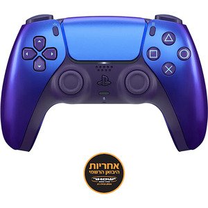 בקר משחק אלחוטי Sony PlayStation DualSense V2 PS5 - צבע Chroma Indigo - אחריות יבואן רשמי ישפאר