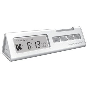 שעון מעורר ™KosherClock דגם V3 מבית Kosher Innovations - צבע לבן