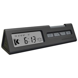 שעון מעורר ™KosherClock דגם V3 מבית Kosher Innovations - צבע שחור