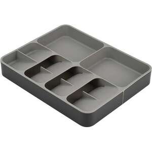 מתקן אחסון סכו''ם מתרחב 5.5x31.5x39.5 ס״מ דגם Drawer Store מבית Joseph Joseph - אפור