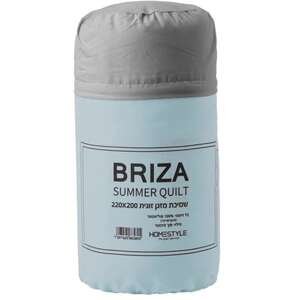 שמיכת מזגן (קיצית) יחיד 150x200 ס''מ דגם Briza מבית Homestyle - צבע תכלת