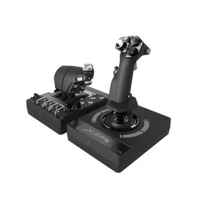 בקר טיסה עם מצערת Logitech G X56 H.O.T.A.S. RGB Throttle And Stick Simulation Controller