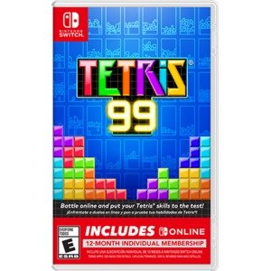 טטריס 99 עם 12 חודשי מנוי של Nintendo Switch Online ל-Nintendo Switch