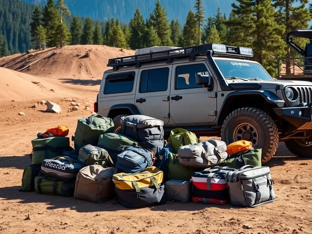 איך לארוז ציוד לקמפינג בלי להעמיס על הרכב או הגב