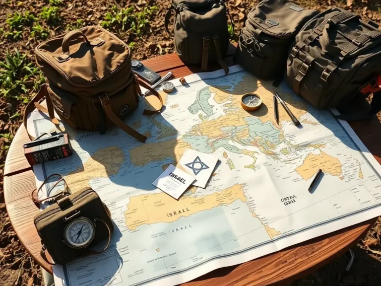 מה ההבדל בין ציוד לטיולים בארץ ובחו״ל
