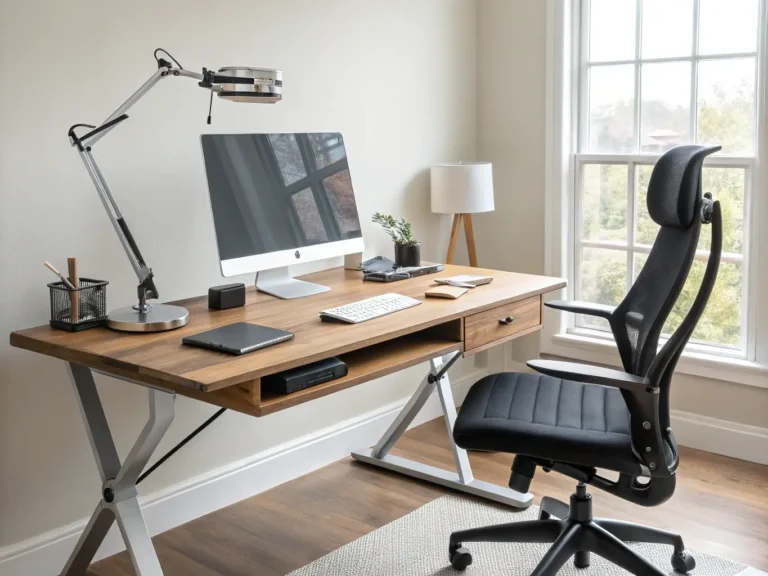 ארגון חדר עבודה ביתי: נוחות, סדר וריכוז